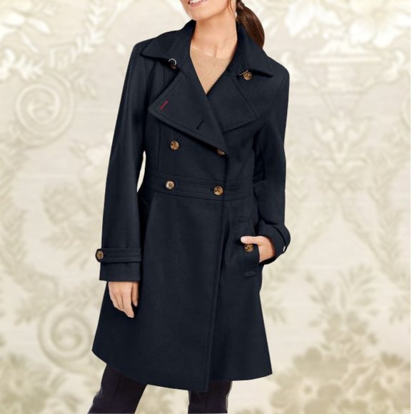 Tommy Hilfiger Jackets & Blazers - Tommy Hilfiger Pea Coat Navy